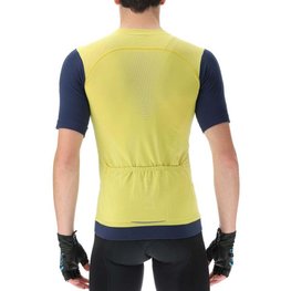 UYN Kurzarm Fahrradtrikot - BIKING GARDA - Gelb/Blau