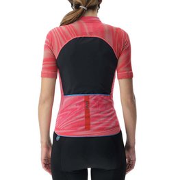 UYN Kurzarm Fahrradtrikot - BIKING WAVE LADY - Rosa