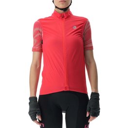 UYN Fahrradweste - ULTRALIGHT WIND LADY - Rosa/Schwarz