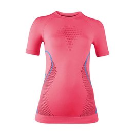 UYN Langarm Fahrrad-Shirt - EVOLUTYON UW LADY - Türkis/Rosa