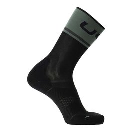 UYN Klassische Fahrradsocken - ONE LIGHT - Grün/Schwarz