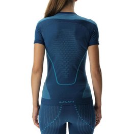 UYN Kurzarm Fahrrad-Shirt - EVOLUTYON UW LADY - Blau