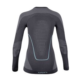 UYN Langarm Fahrrad-Shirt - EVOLUTYON LADY - Schwarz/Grau