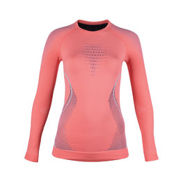 UYN Langarm Fahrrad-Shirt - EVOLUTYON LADY - Schwarz/Rosa