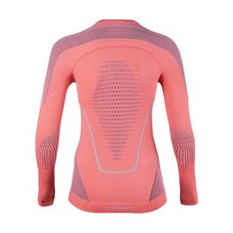 UYN Langarm Fahrrad-Shirt - EVOLUTYON LADY - Schwarz/Rosa