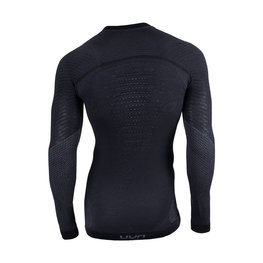 UYN Langarm Fahrrad-Shirt - FUSYON MERINO - Schwarz