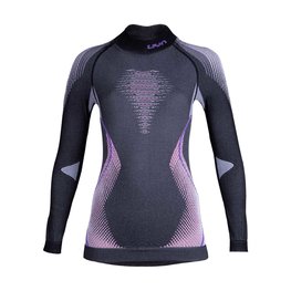 UYN Langarm Fahrrad-Shirt - EVOLUTYON LADY - Lila/Rosa/Grau