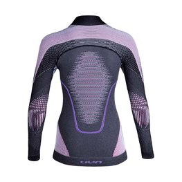 UYN Langarm Fahrrad-Shirt - EVOLUTYON LADY - Lila/Rosa/Grau