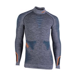 UYN Langarm Fahrrad-Shirt - AMBITYON - Grau/Blau