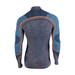 UYN Langarm Fahrrad-Shirt - AMBITYON - Grau/Blau