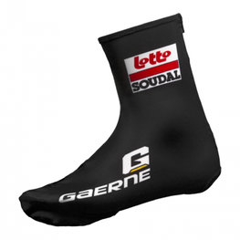 Fahrrad-Überschuhe - LOTTO SOUDAL 2019 - Schwarz
