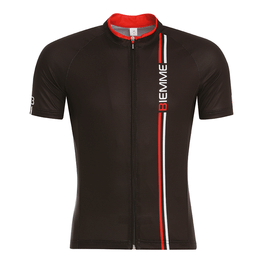 Kurzarm Fahrradtrikot - BLADE  - Schwarz/Rot