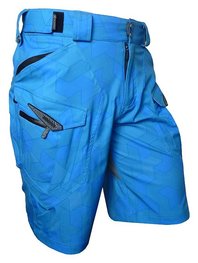 HAVEN Fahrradshorts ohne Träger - CUBES NEO - Blau