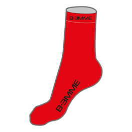 Klassische Fahrradsocken - MERYL - Rot